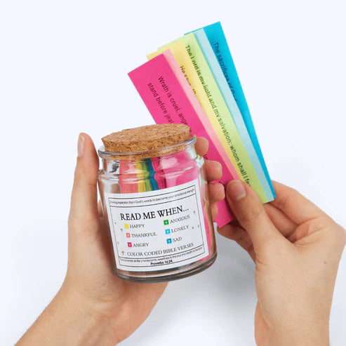 90-Day Scripture Jar Thoughtful Handmade Christian Gift