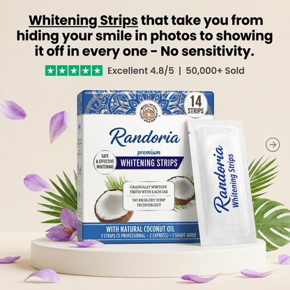 Randoria Teeth Whitening Strips