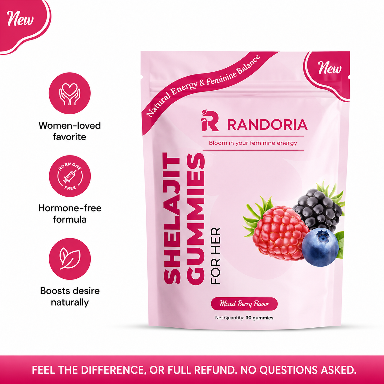 Bloomin Shelajit Gummies