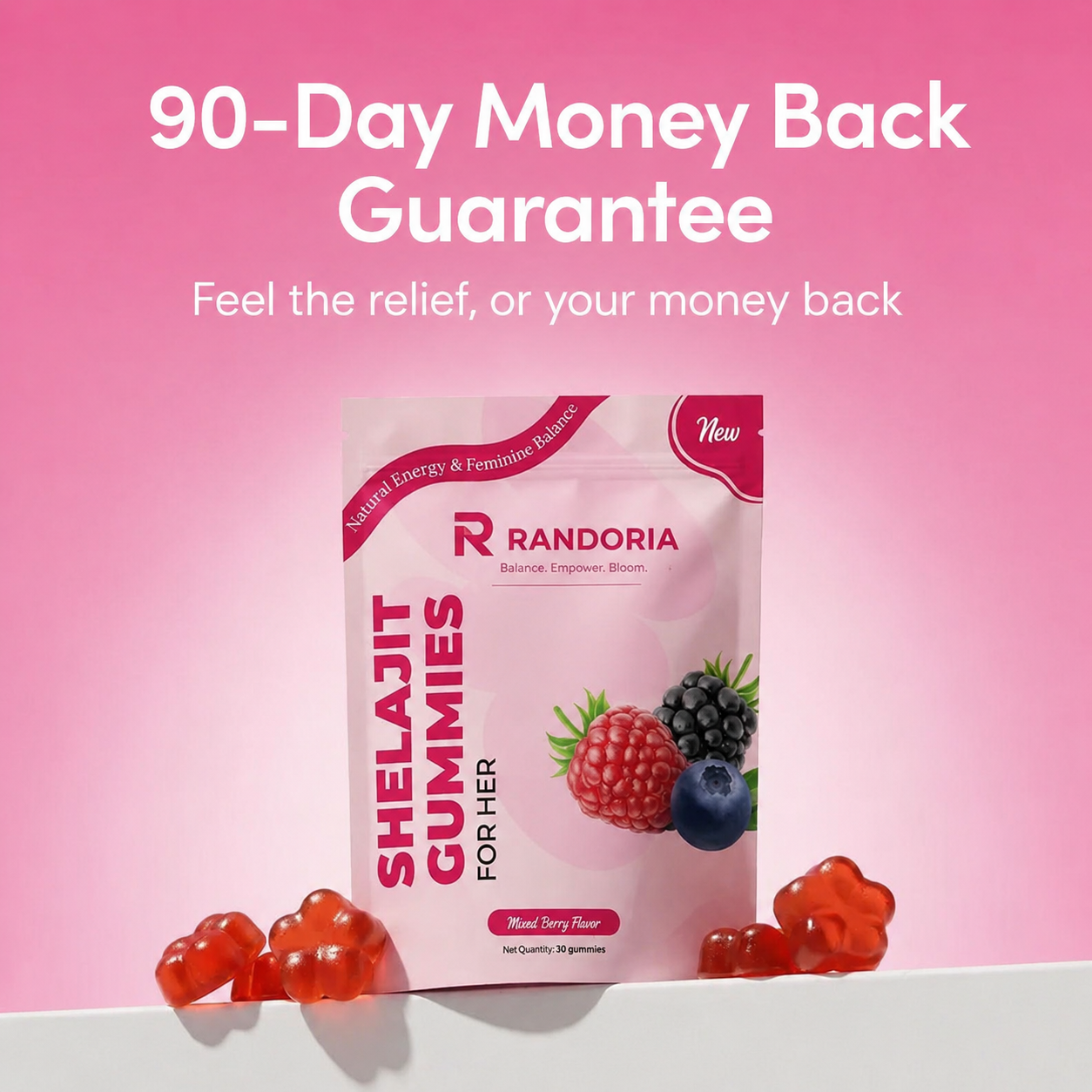 Bloomin Shelajit Gummies