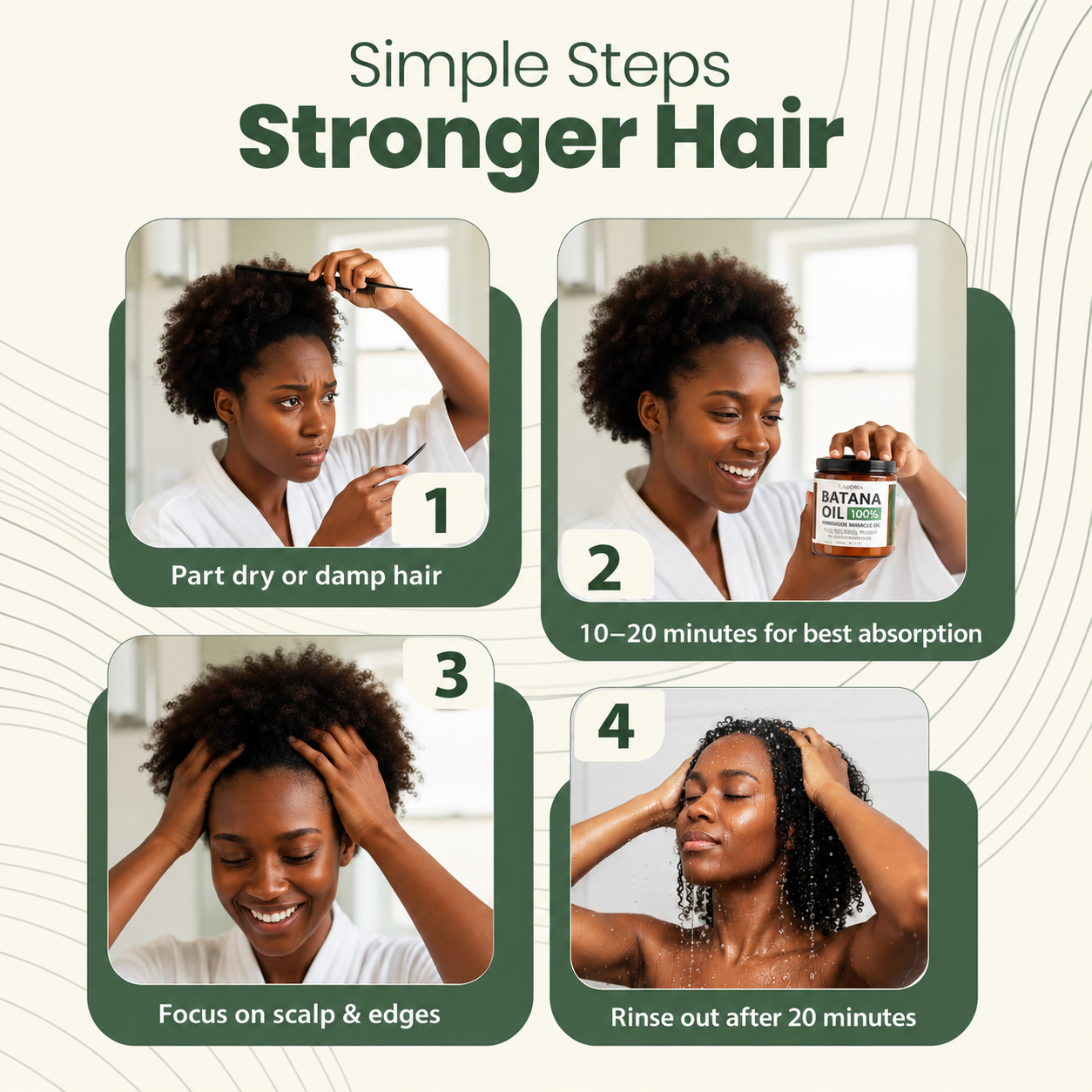 Batana Natural Hair Growth Oil