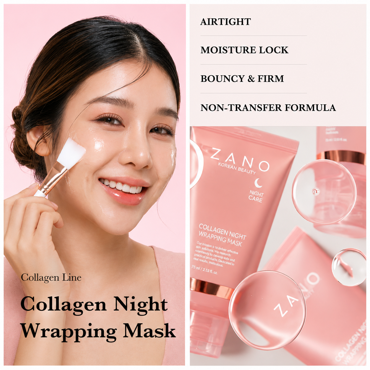 Korean Collagen Night Wrapping Mask