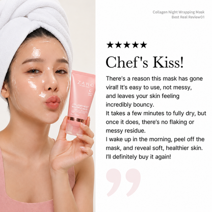Korean Collagen Night Wrapping Mask