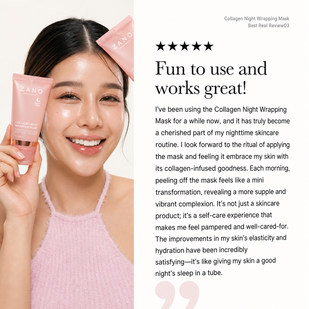 Korean Collagen Night Wrapping Mask
