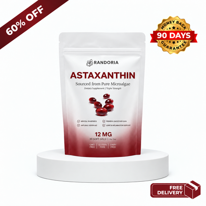 Randoria Astaxanthin 12mg Softgel Supplement