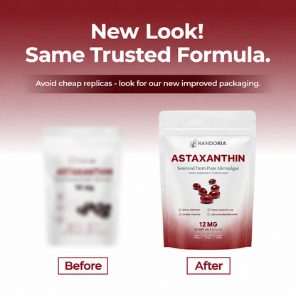 Randoria Astaxanthin 12mg Softgel Supplement