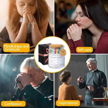 90-Day Scripture Jar Thoughtful Handmade Christian Gift